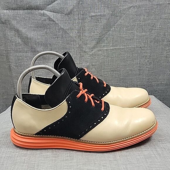 Cole Haan Lunargrand Saddle Oxford shoes C1124 Men\'s SZ 8 main image 7